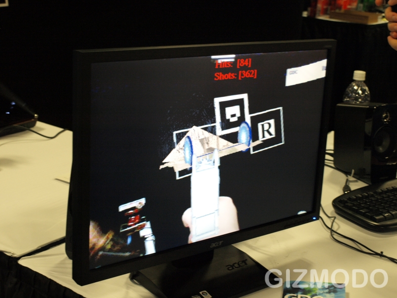 Illustration for article titled Vuzix's CamAR Augmented Reality Headset Provides a Glimpse Into Future Computing